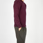 IrelandsEye Knitwear Luxe Jersey Hoodie Currant