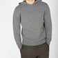 IrelandsEye Knitwear Luxe Jersey Hoodie Smoke