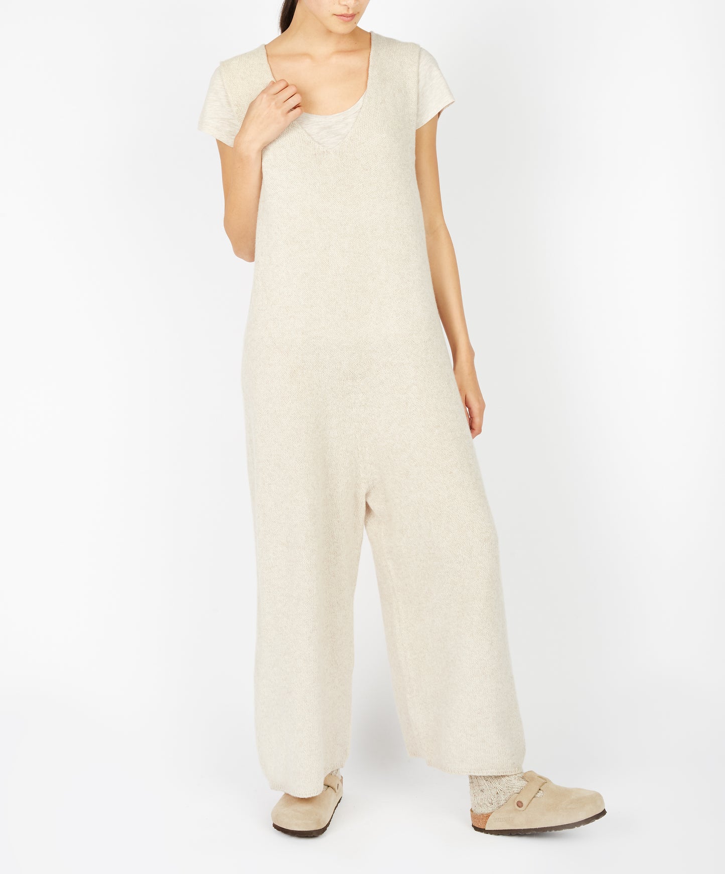 IrelandsEye Knitwear Sanderling Jumpsuit Bone