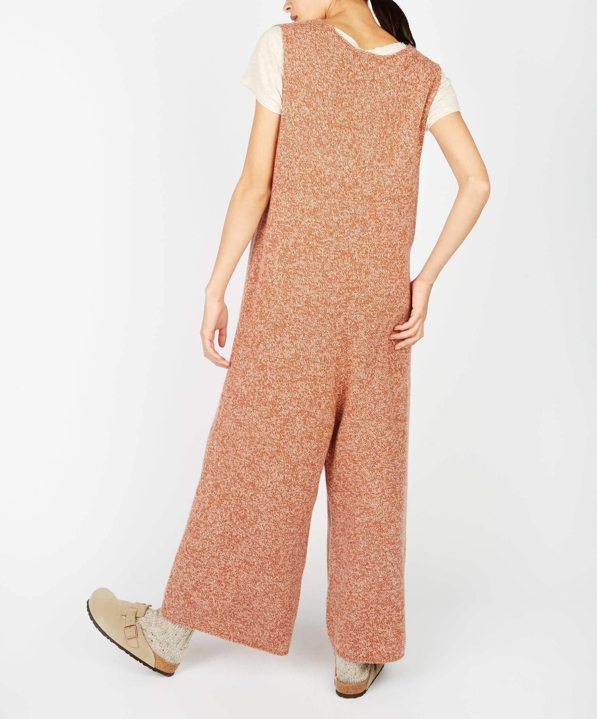 IrelandsEye Knitwear Sanderling Jumpsuit Cedar Marl