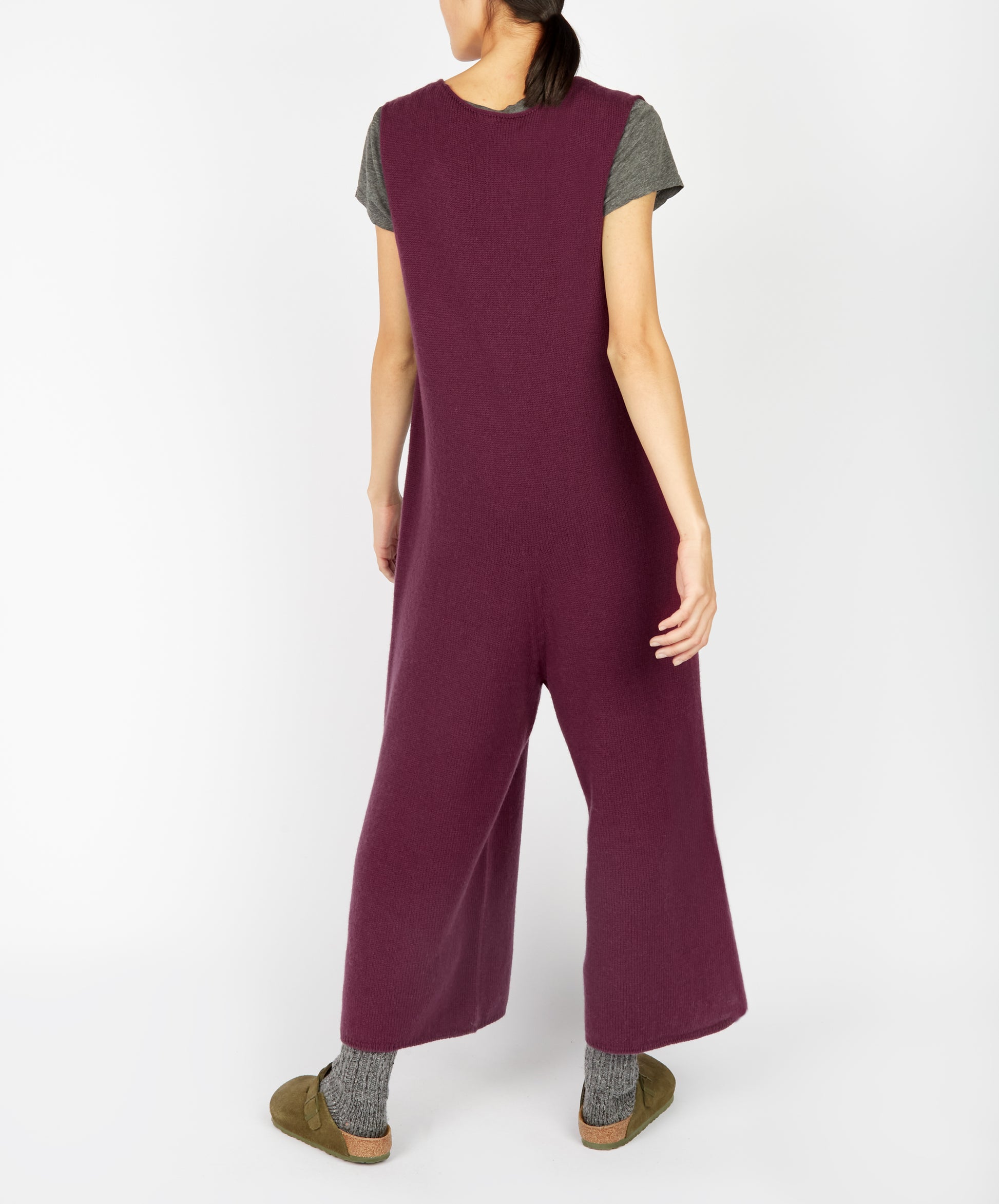 IrelandsEye Knitwear Sanderling Jumpsuit Currant