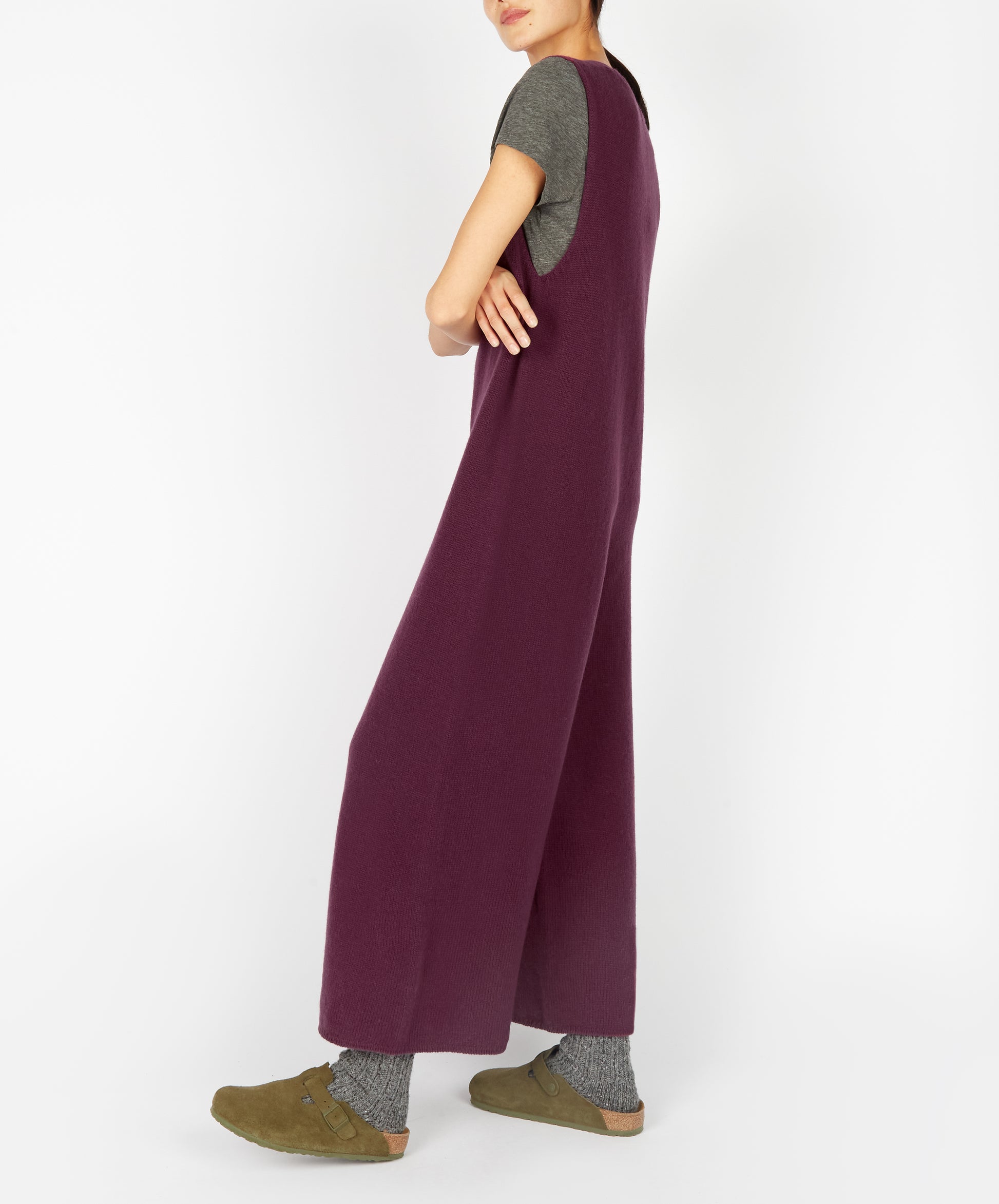 IrelandsEye Knitwear Sanderling Jumpsuit Currant