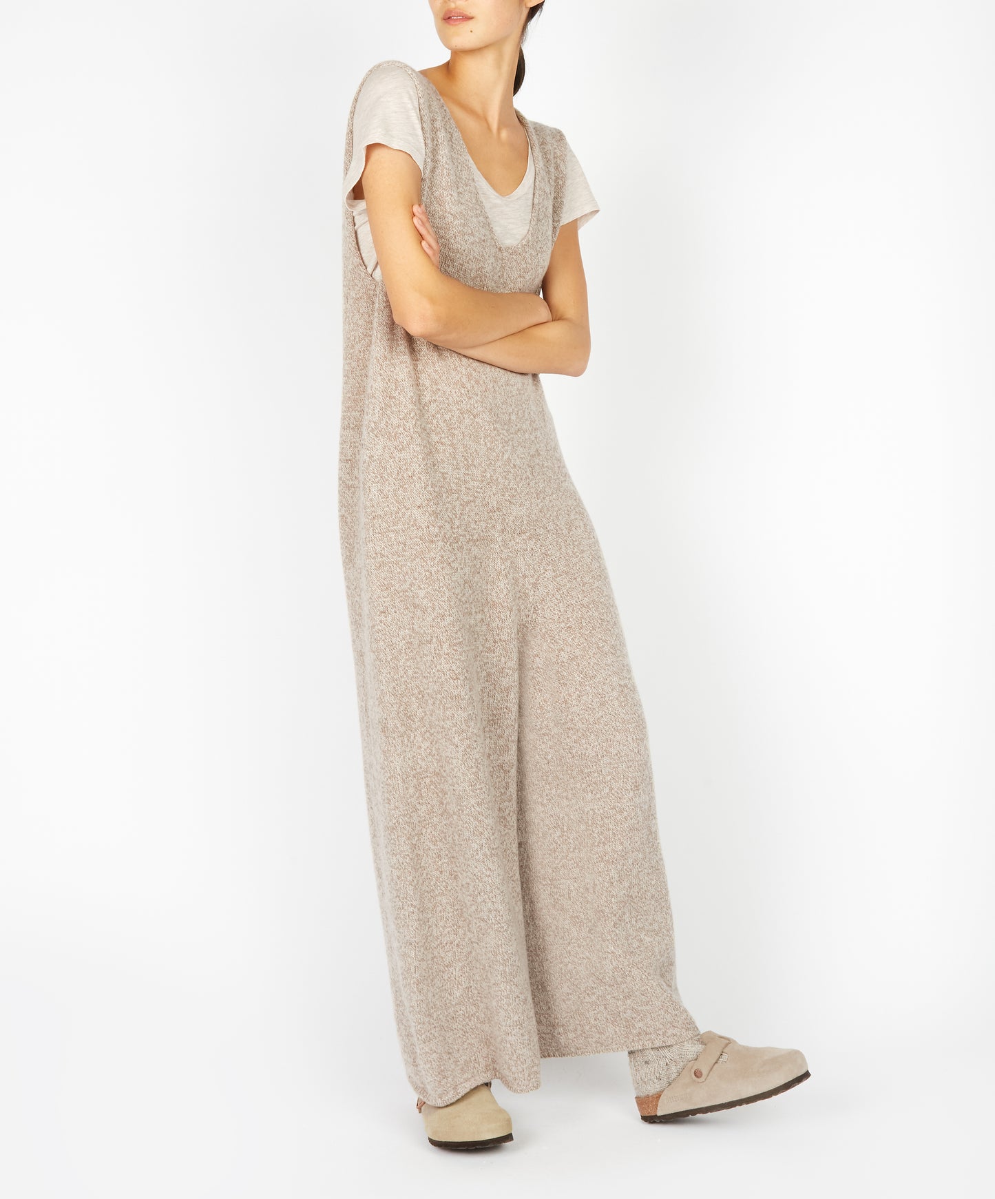 IrelandsEye Knitwear Sanderling Jumpsuit Eggshell