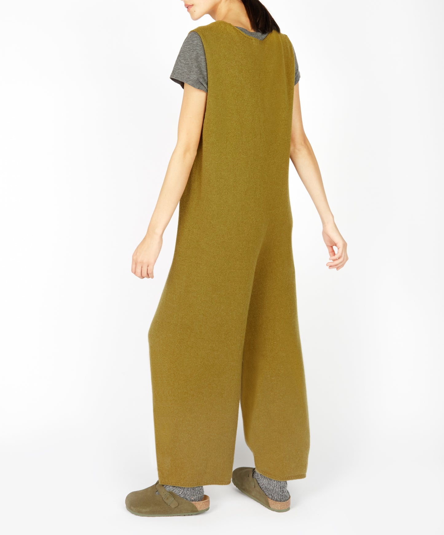 IrelandsEye Knitwear Sanderling Jumpsuit Khaki