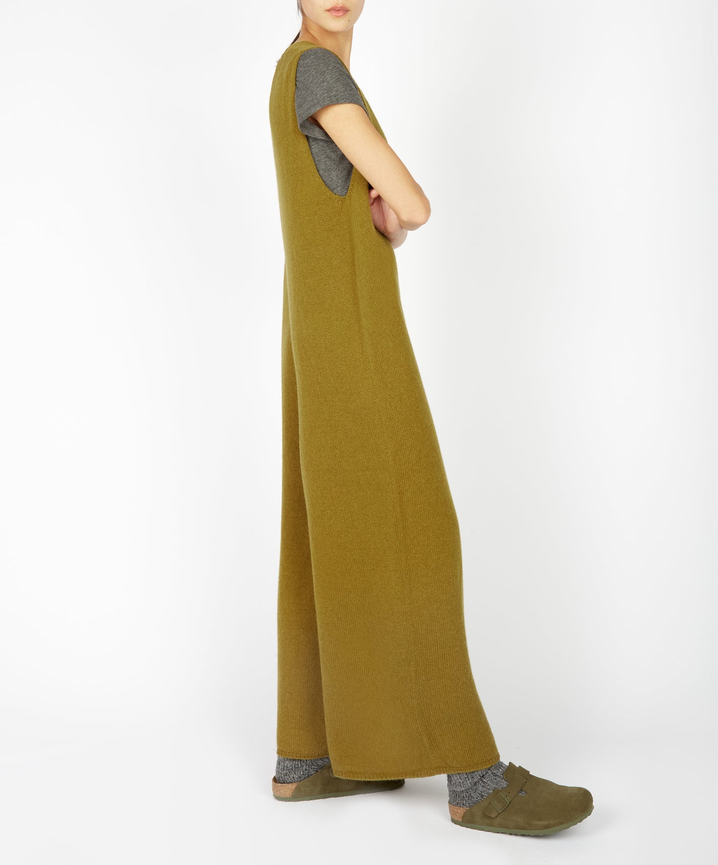 IrelandsEye Knitwear Sanderling Jumpsuit Khaki