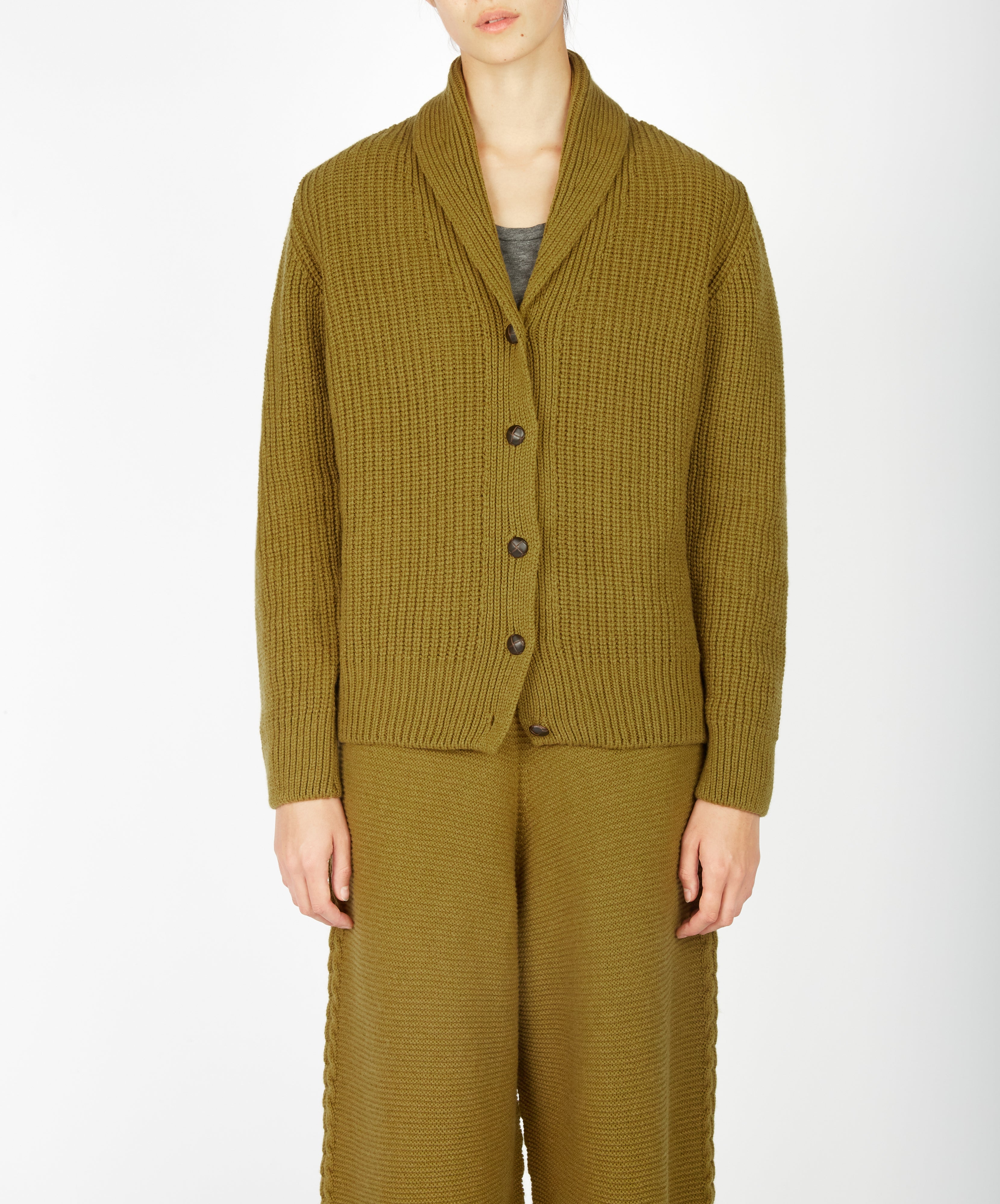 irelands eye Robin Shawl Cardigan Khaki Deals Black Friday Clothing