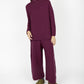 IrelandsEye Knitwear Osprey Funnel Neck Currant