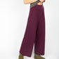 IrelandsEye Knitwear Kestrel Cropped Trousers Currant