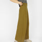 IrelandsEye Knitwear Kestrel Cropped Trousers Khaki