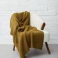 IrelandsEye Knitwear Mockingbird Throw Khaki