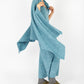 IrelandsEye Knitwear Mockingbird Throw Larimar