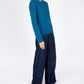 IrelandsEye Knitwear The 'Dana' Cable Crew Neck Sapphire Marl