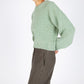 IrelandsEye Knitwear The 'Nuada' Crew Neck Sage Marl