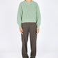 IrelandsEye Knitwear The 'Nuada' Crew Neck Sage Marl