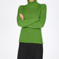 IrelandsEye Knitwear The 'Rylee' Polo Neck Moss