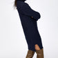 IrelandsEye Knitwear The 'Dagda' Dress Navy