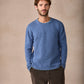 The Newstone Cashmere Crew Neck Jumper Blue Ocean