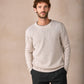 The Newstone Cashmere Crew Neck Jumper Chalkstone