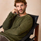 The Newstone Cashmere Crew Neck Jumper Loden