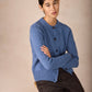 IrelandsEye Knitwear The 'Cassia' Cardigan Blue Ocean