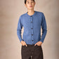 IrelandsEye Knitwear The 'Cassia' Cardigan Blue Ocean