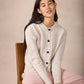 IrelandsEye Knitwear The 'Cassia' Cardigan Chalkstone