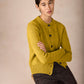 IrelandsEye Knitwear The 'Cassia' Cardigan Lichen