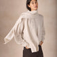 IrelandsEye Knitwear The 'Sonny' Horseshoe Scarf Chalkstone