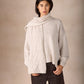 IrelandsEye Knitwear The 'Sonny' Horseshoe Scarf Chalkstone