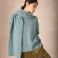 IrelandsEye Knitwear The 'Sonny' Horseshoe Scarf Ocean Mist