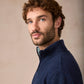 The Tullow Cashmere Half Zip Jumper Rich Navy