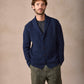 The Ruan Cashmere Shawl Cardigan Rich Navy