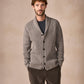 The Ruan Cashmere Shawl Cardigan Rocky Ground
