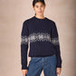 IrelandsEye Knitwear Womens Christmas Sweater Navy