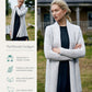 Kilcoole Textured Coatigan Silver Marl