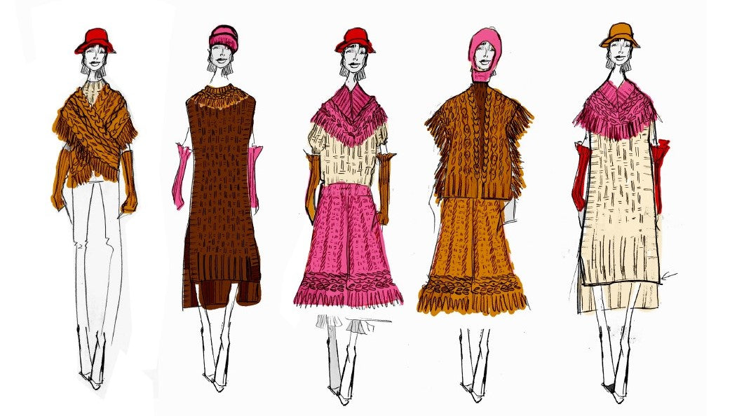 Brown Thomas Create 2023 Designs by IrelandsEye Knitwear