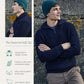 Owenroe Ribbed Troyer Sweater Navy
