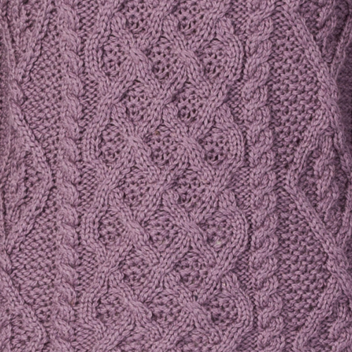 IrelandsEye Knitwear Swatch-Merino Wool-Warm Lavender