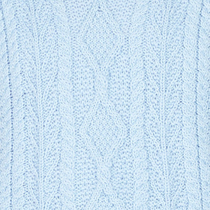 IrelandsEye Knitwear Swatch - Merino Wool - Morning Sky