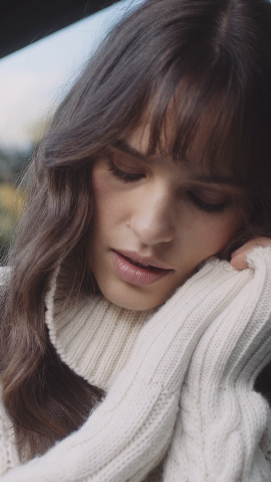 IrelandsEye Knitwear The 'Dagda' Dress Natural