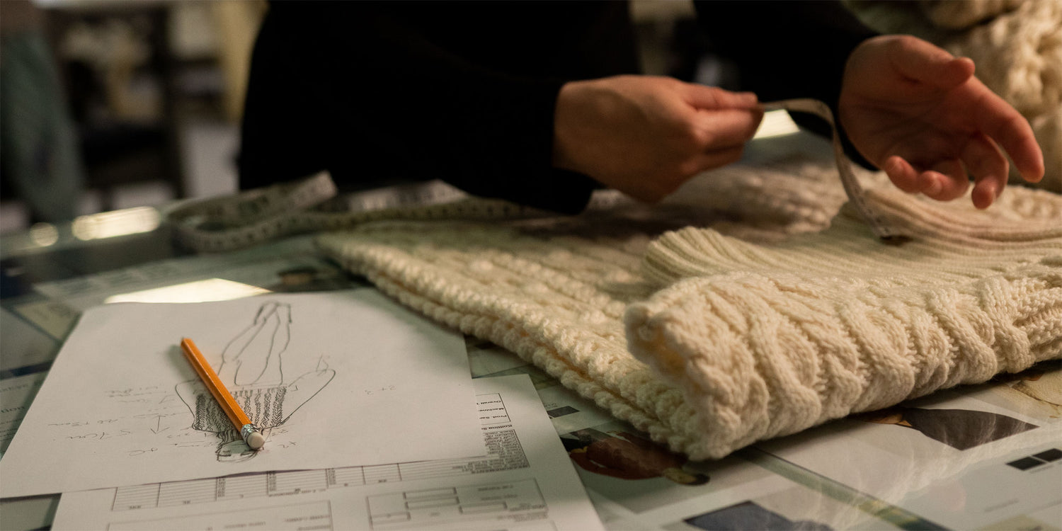 Designing and creating at IrelandsEye Knitwear