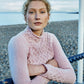 IrelandsEye Knitwear Trellis Sweater Pink Mist